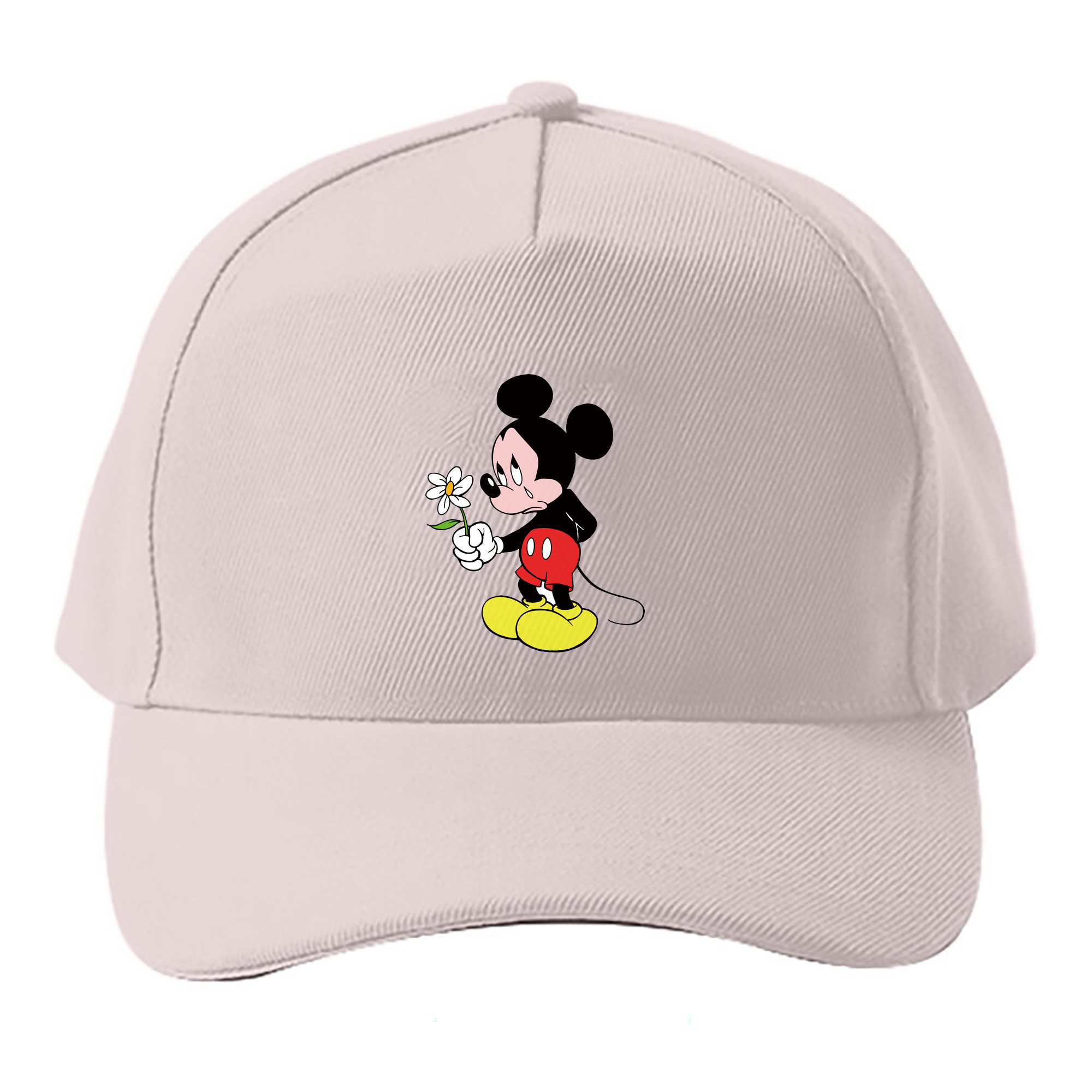 （画像用） ミッキーマウス Mickey Mouse ベースボールキャップ 綿100％ 男女兼用 帽子 スポーツ